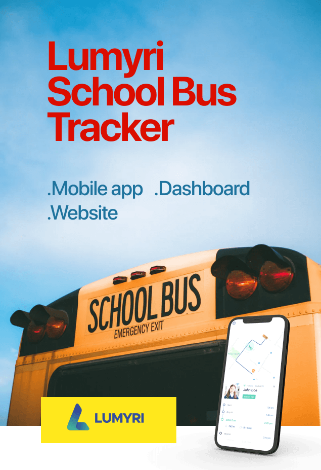 School Bus Tracker Web & App Design